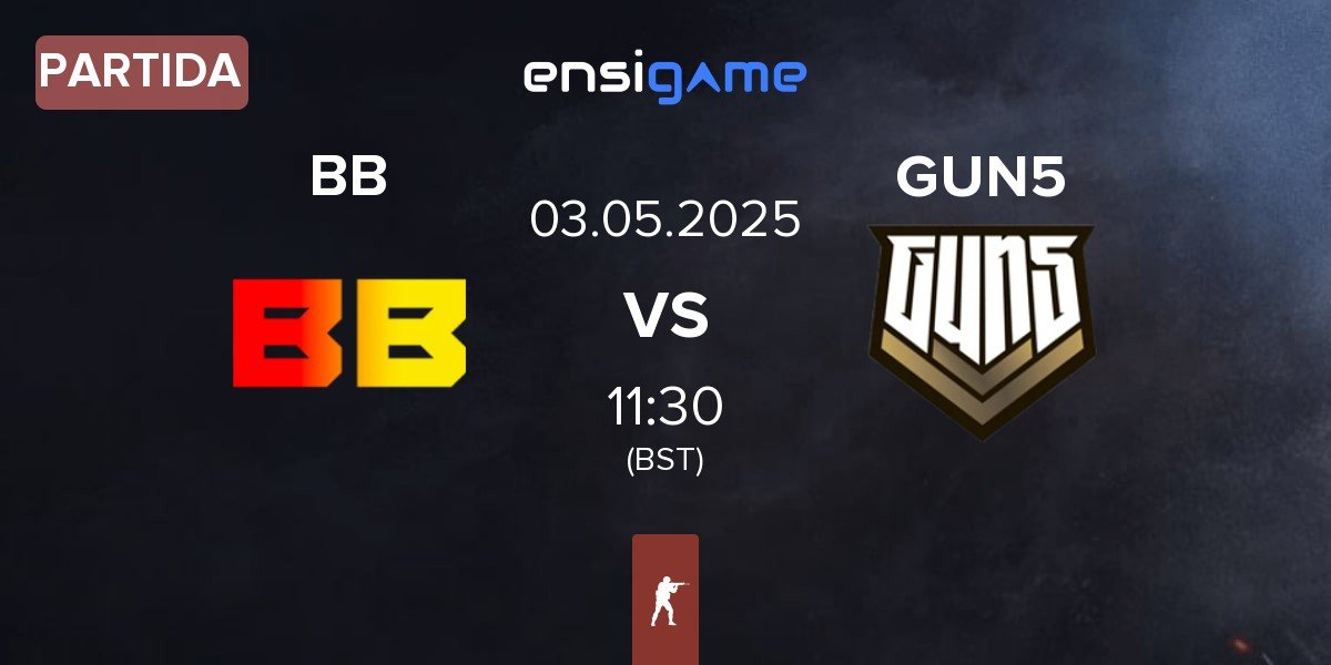 Partida BetBoom BB vs GUN5 Esports GUN5 | 03.05