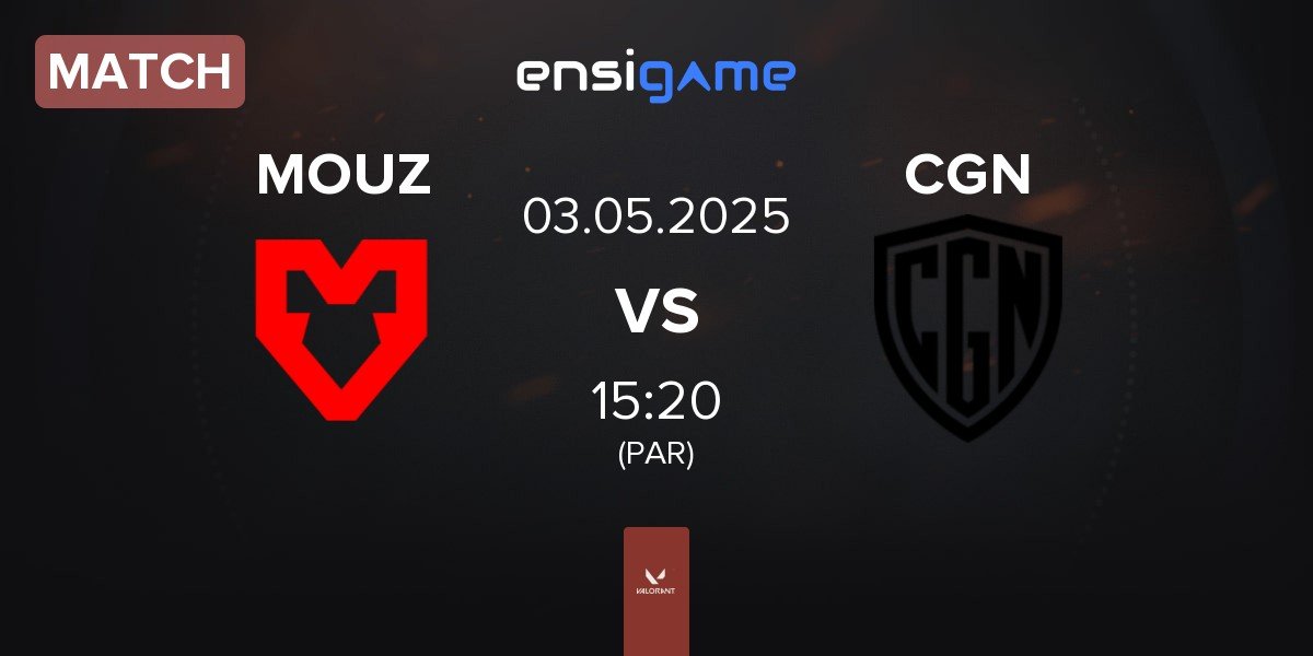 Match MOUZ vs CGN Esports CGN | 03.05