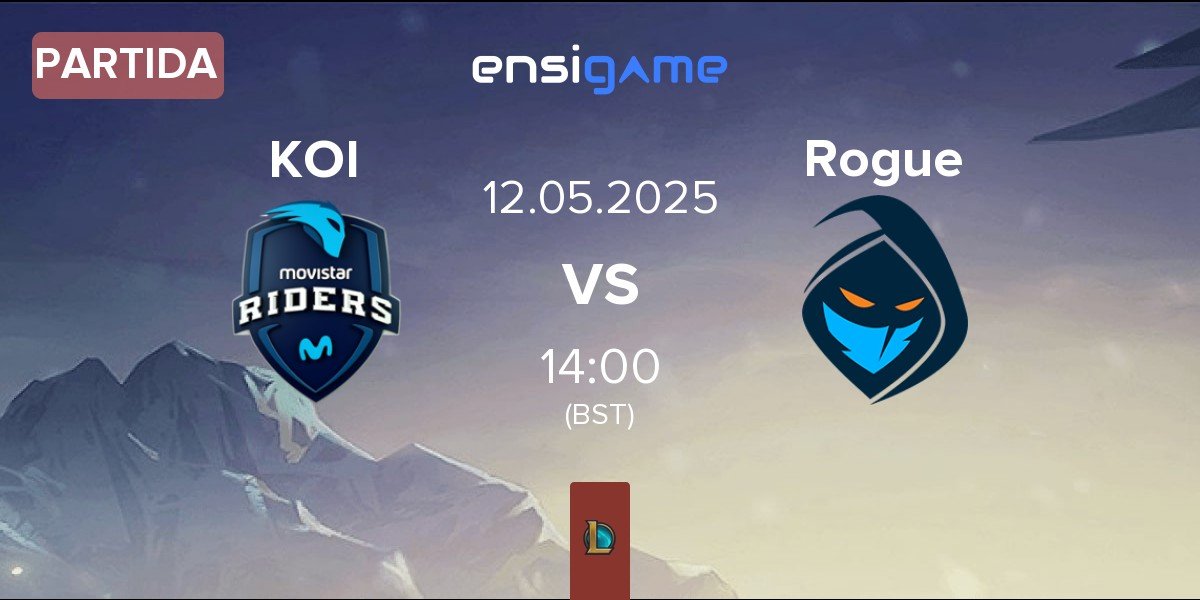 Partida Movistar KOI KOI vs Rogue | 12.05
