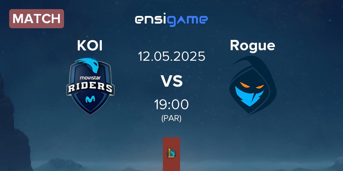 Match Movistar KOI KOI vs Rogue | 12.05