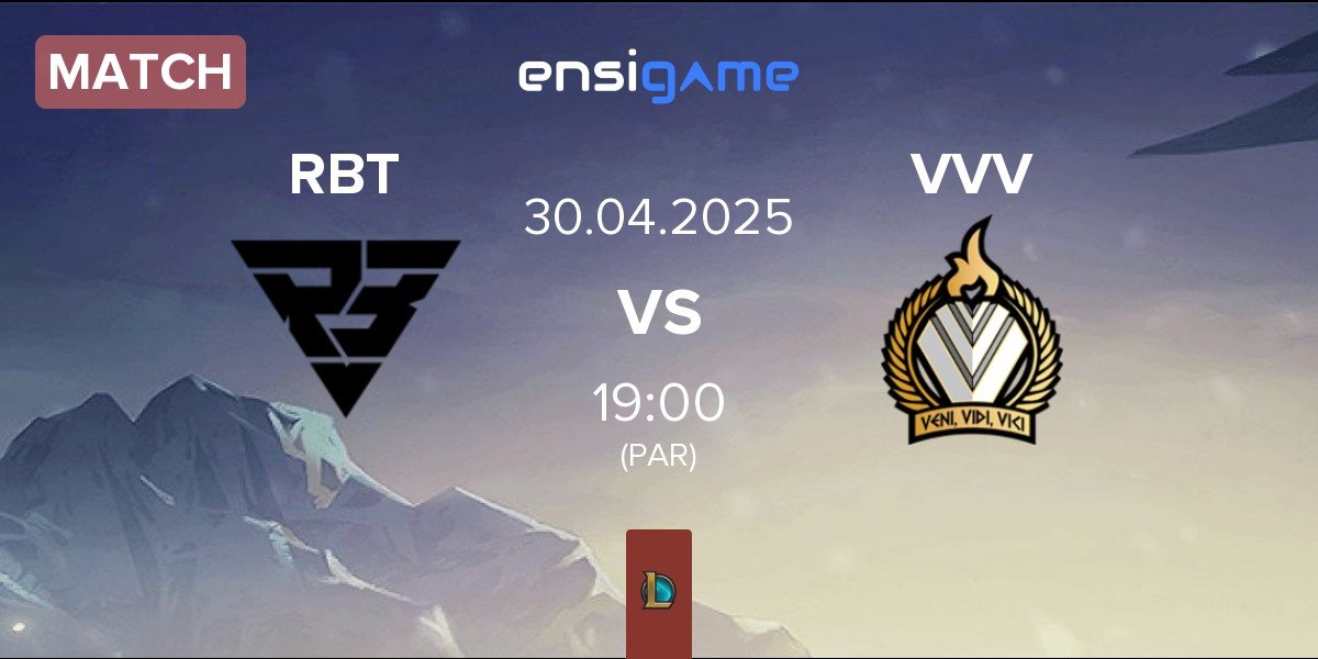Match Ramboot Club RBT vs Veni Vidi Vici VVV | 30.04