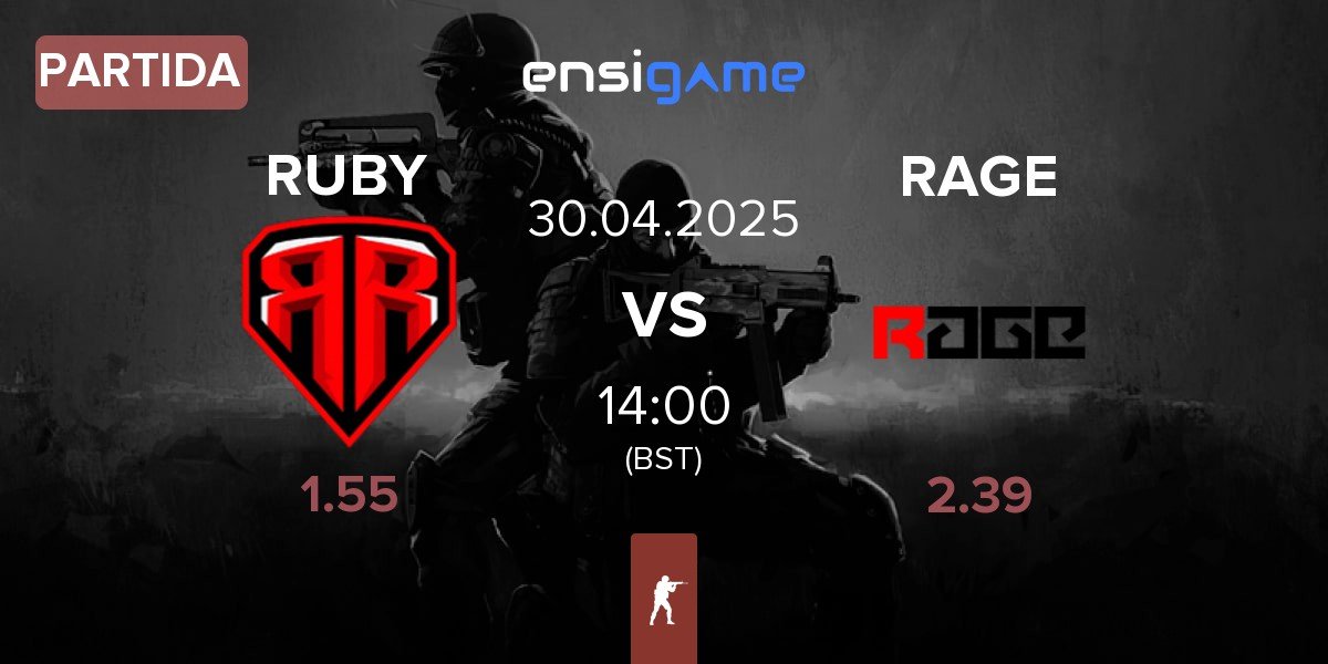 Partida RUBY vs RAGE | 30.04