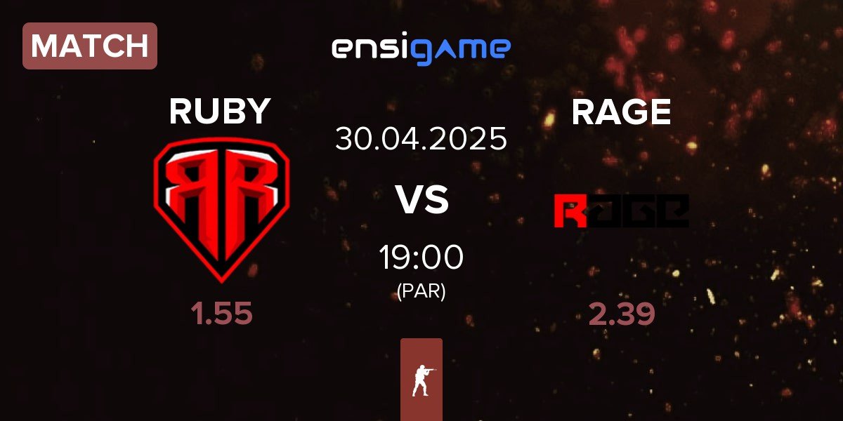 Match RUBY vs RAGE | 30.04