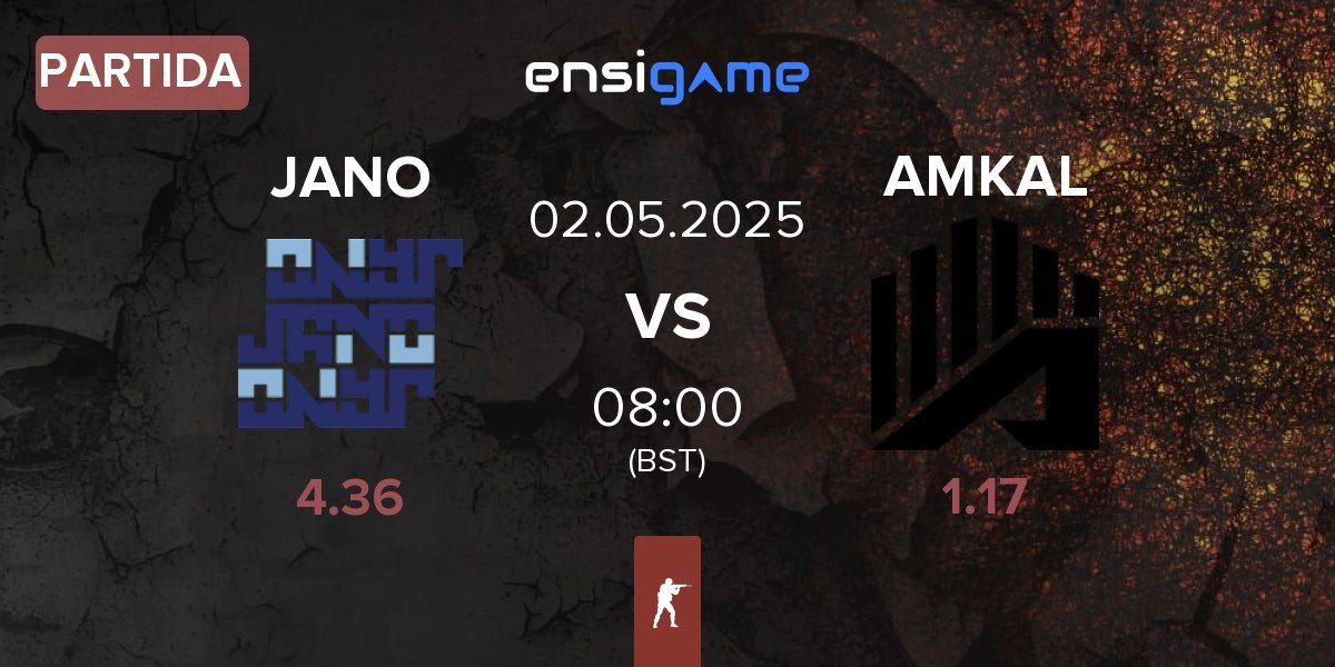 Partida JANO Esports JANO vs AMKAL | 02.05