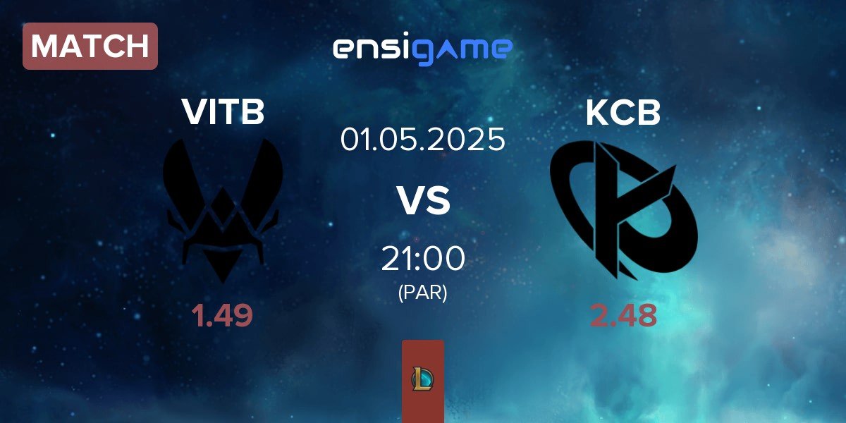 Match Vitality.Bee VITB vs Karmine Corp Blue KCB | 01.05
