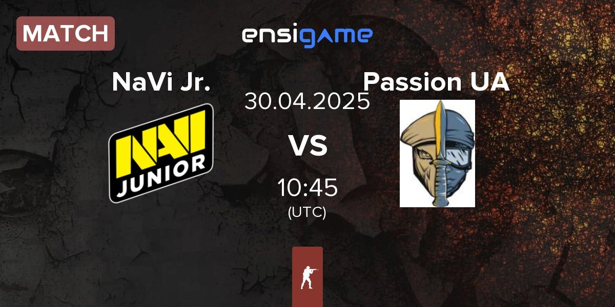 Match Natus Vincere Junior NaVi Jr. vs Passion UA | 30.04