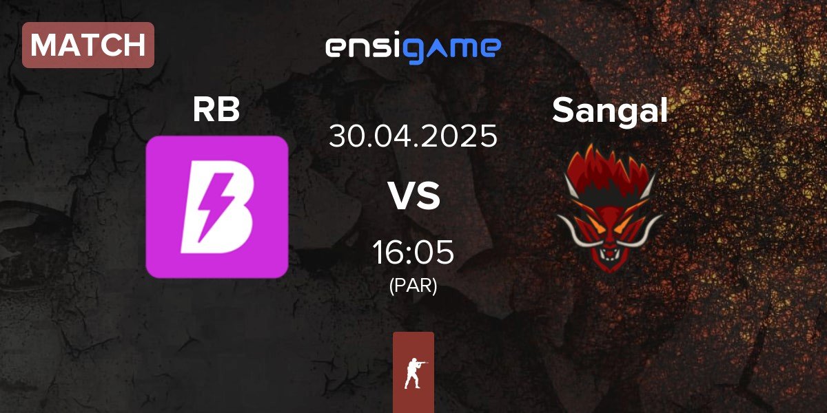 Match RUSH B RB vs Sangal Esports Sangal | 30.04