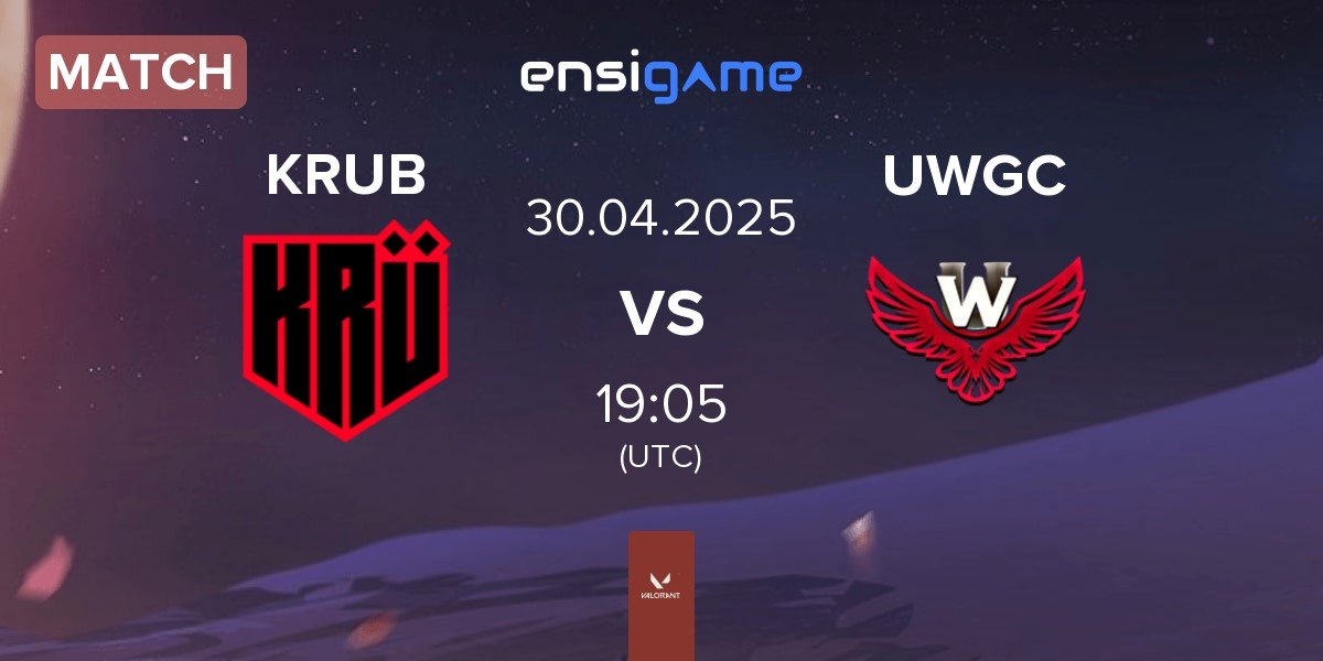 Match KRÜ Blaze KRUB vs University War GC UWGC | 30.04