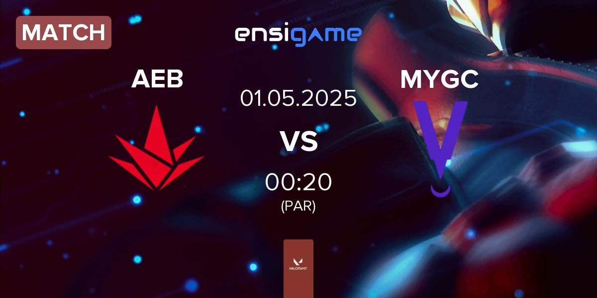 Match Akave Esports Black AEB vs MYVRA GC MYGC | 01.05
