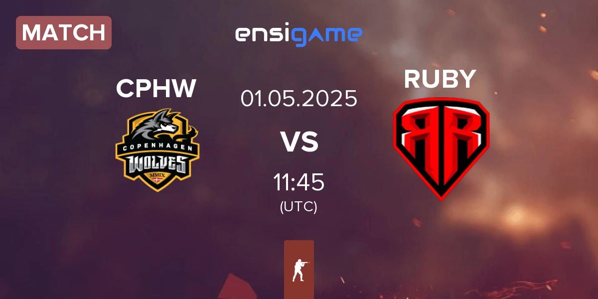 Match Copenhagen Wolves CPHW vs RUBY | 01.05