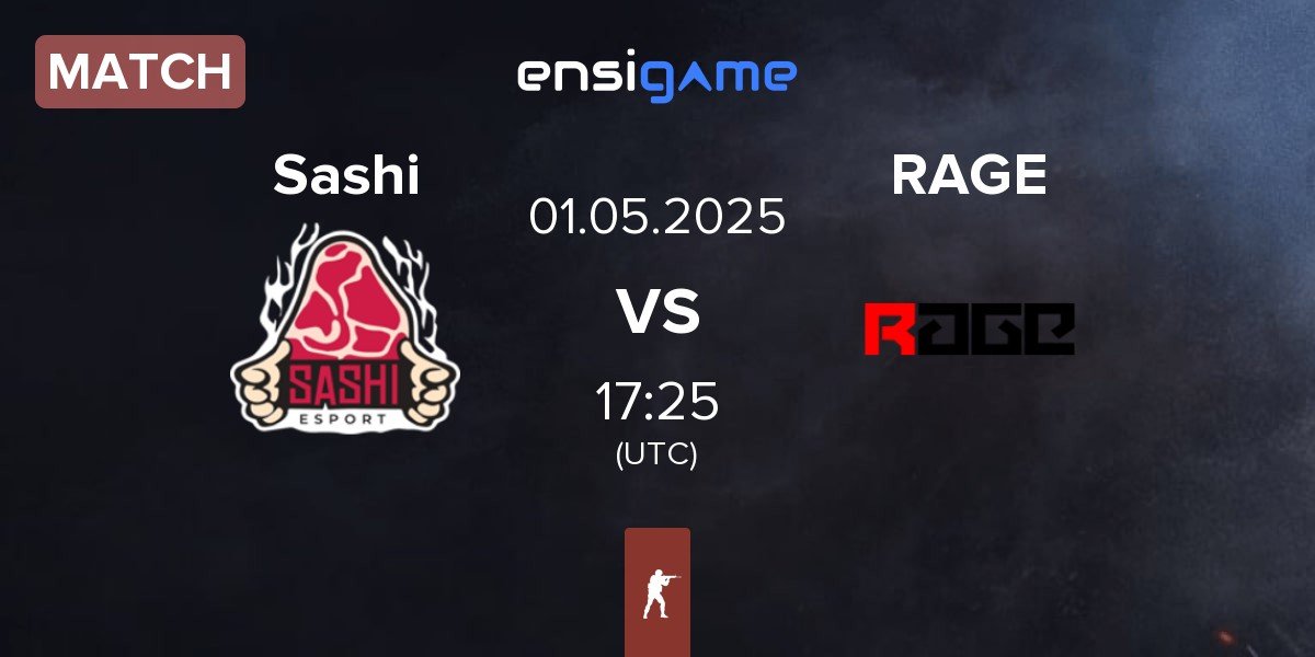 Match Sashi Esport Sashi vs RAGE | 01.05
