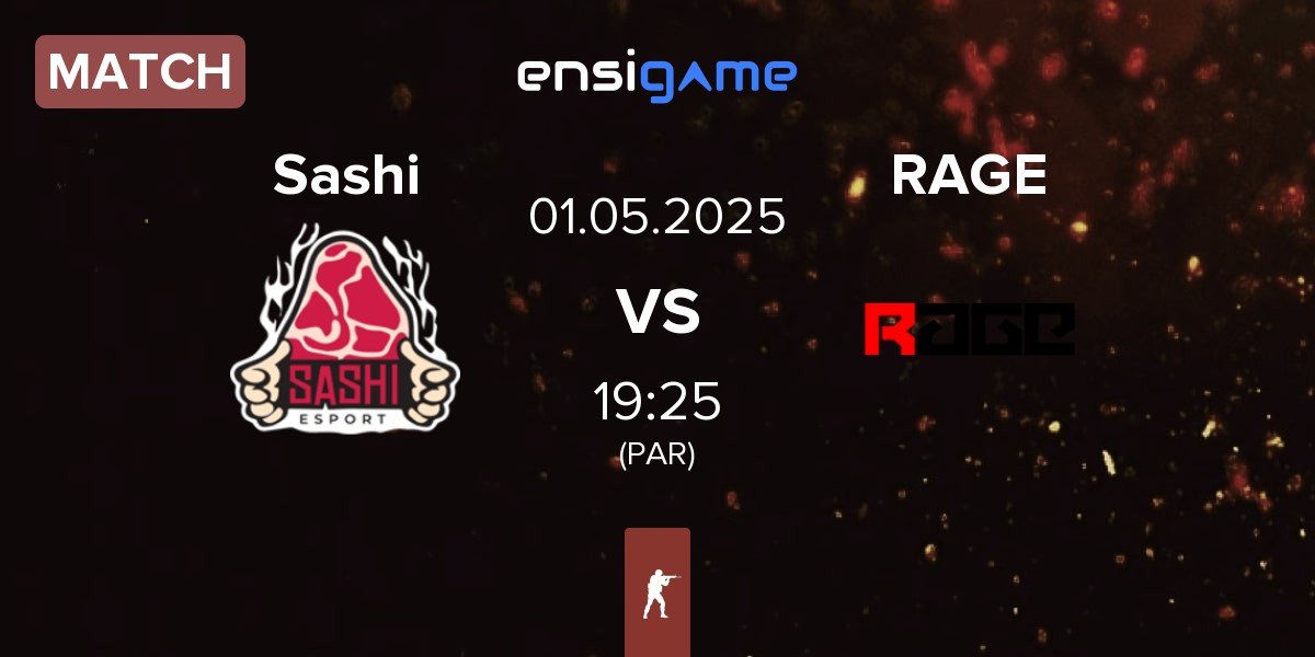 Match Sashi Esport Sashi vs RAGE | 01.05