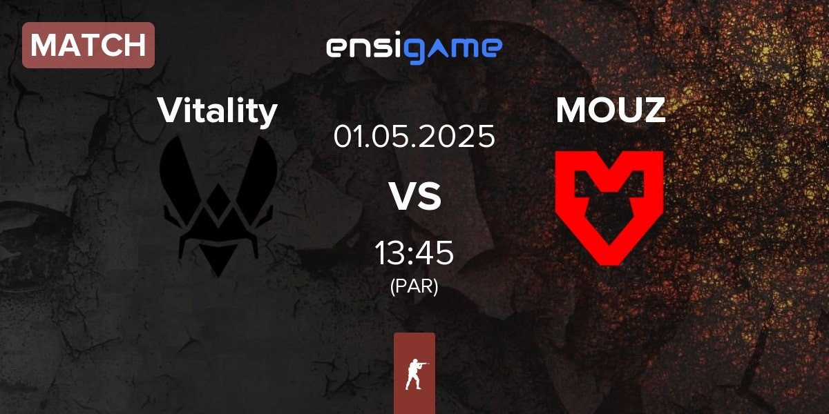 Match Team Vitality Vitality vs MOUZ | 01.05