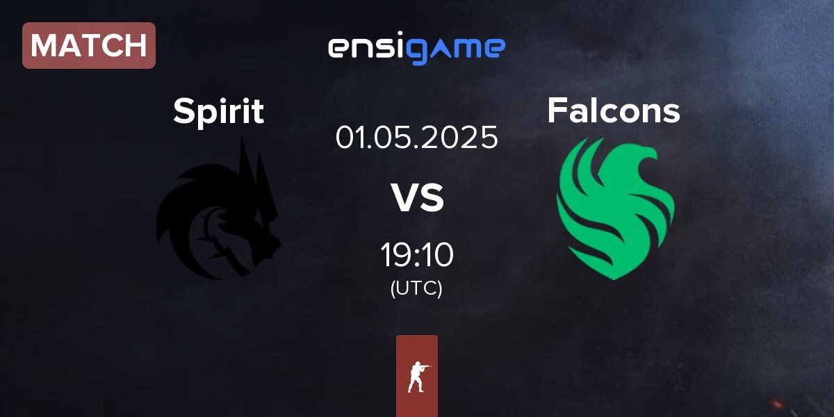 Match Team Spirit Spirit vs Team Falcons Falcons | 01.05