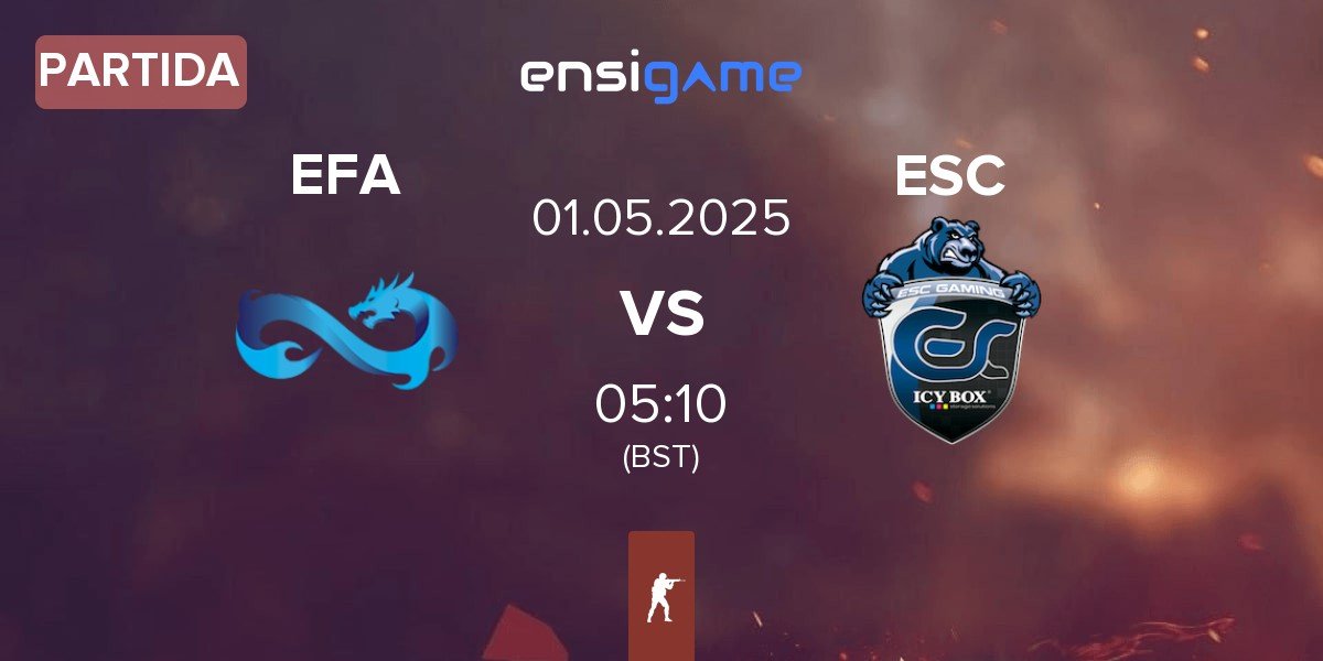 Partida Eternal Fire Academy EFA vs ESC Gaming ESC | 01.05