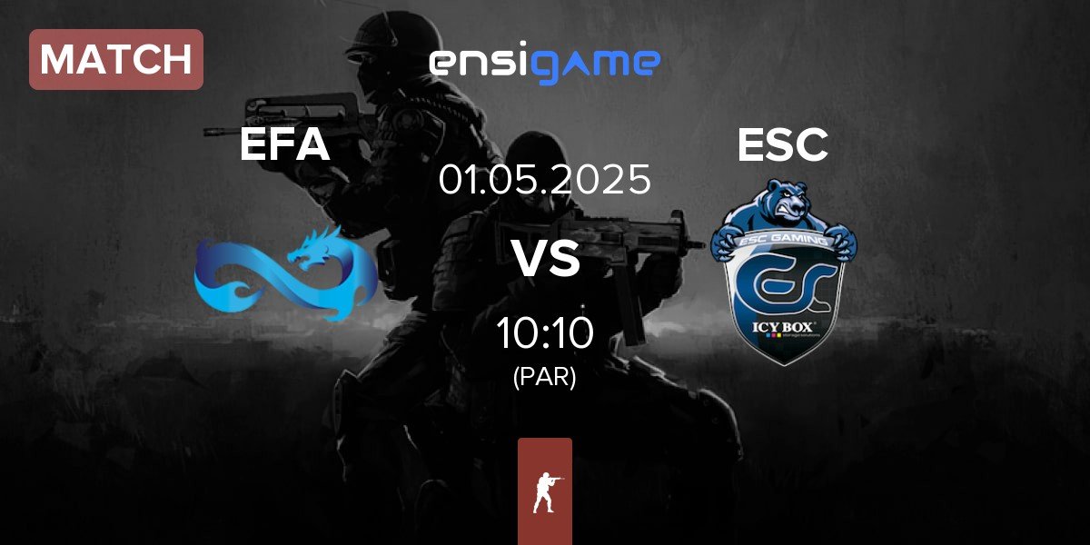 Match Eternal Fire Academy EFA vs ESC Gaming ESC | 01.05
