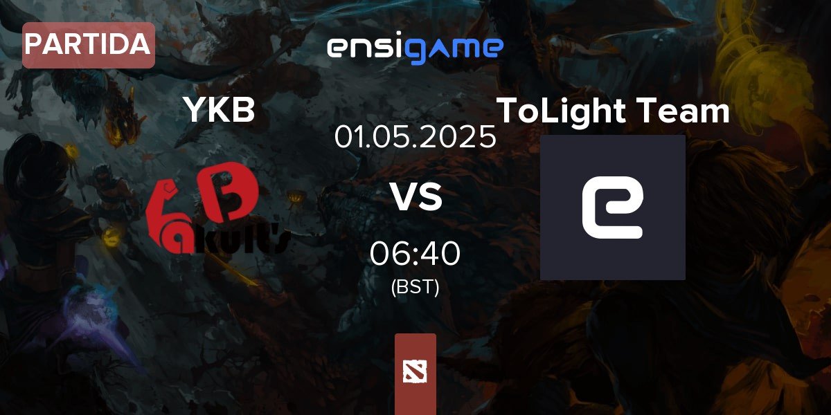 Partida Yakult Brothers YKB vs ToLight Team | 01.05
