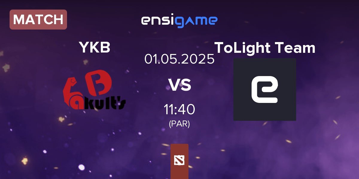 Match Yakult Brothers YKB vs ToLight Team | 01.05