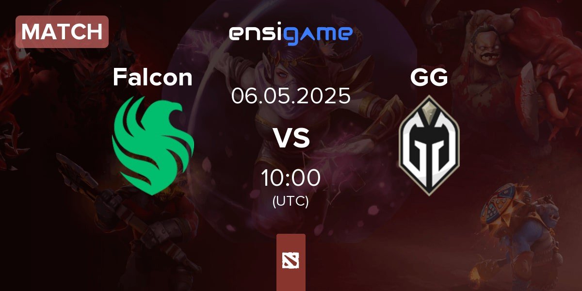 Match Team Falcons Falcon vs Gaimin Gladiators GG | 06.05