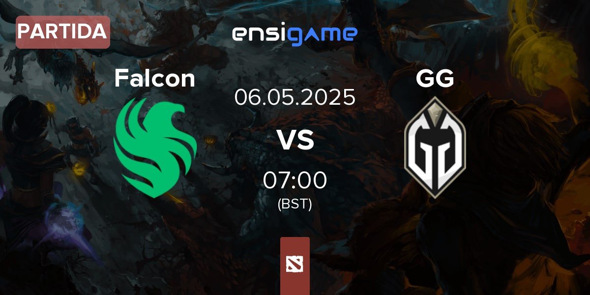 Partida Team Falcons Falcon vs Gaimin Gladiators GG | 06.05