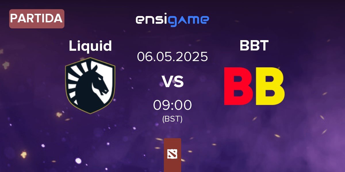 Partida Team Liquid Liquid vs BetBoom Team BBT | 06.05
