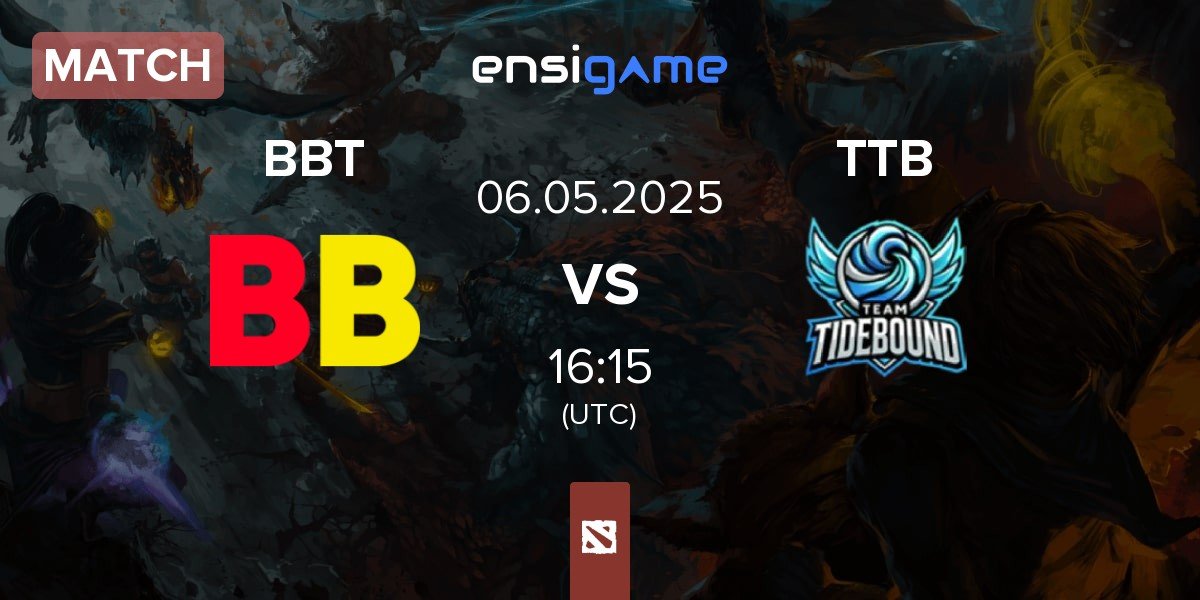Match BetBoom Team BBT vs Team TideBound TTB | 06.05