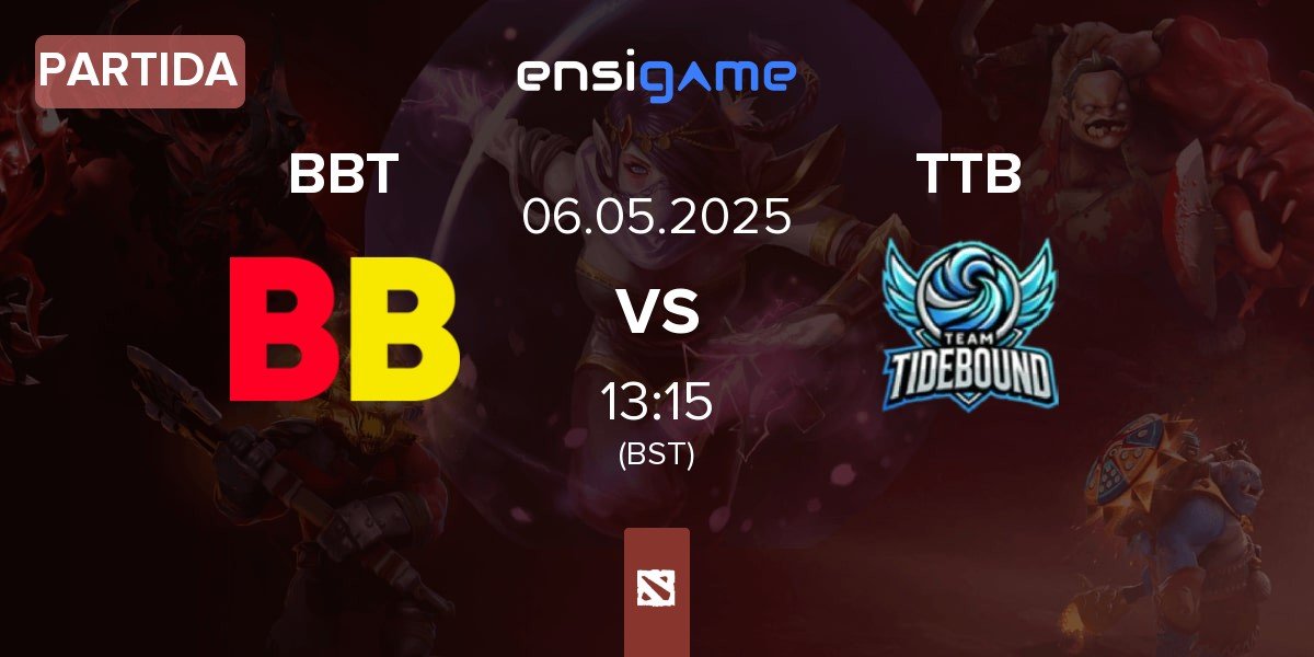 Partida BetBoom Team BBT vs Team TideBound TTB | 06.05