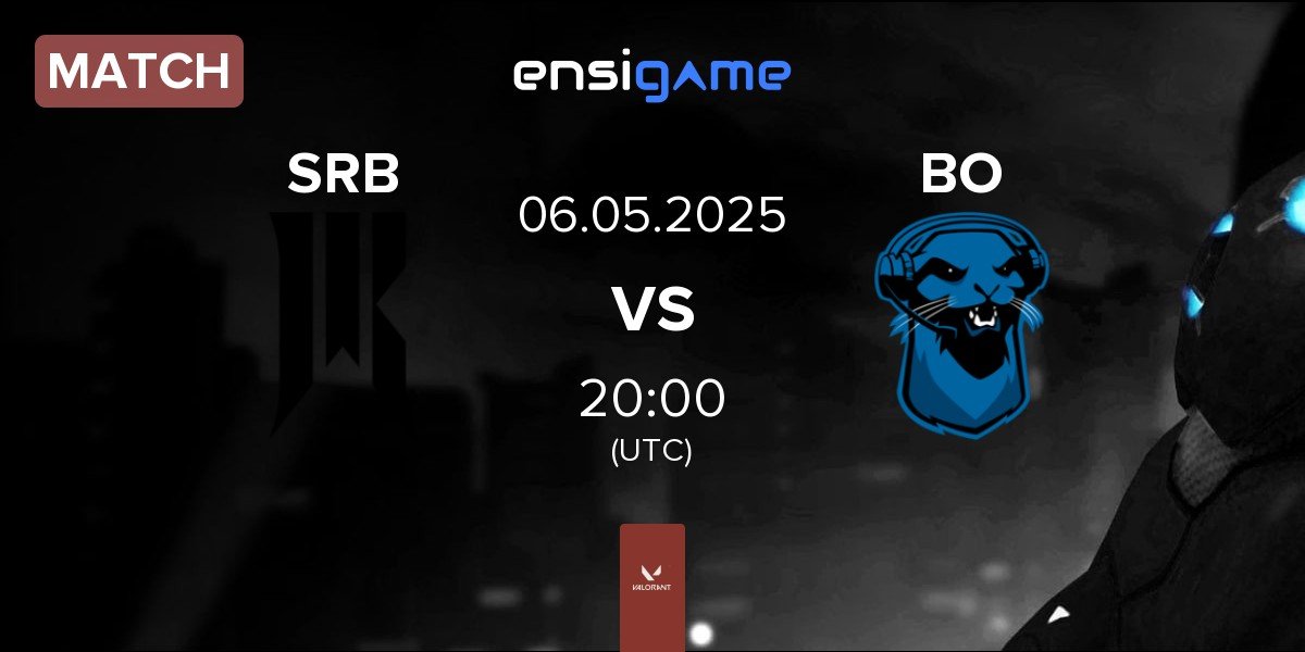 Match Shopify Rebellion Black SRB vs Blue Otter BO | 06.05