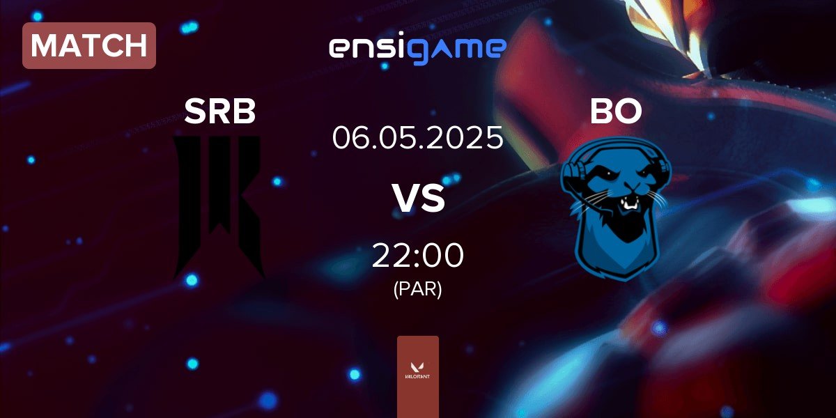 Match Shopify Rebellion Black SRB vs Blue Otter BO | 06.05