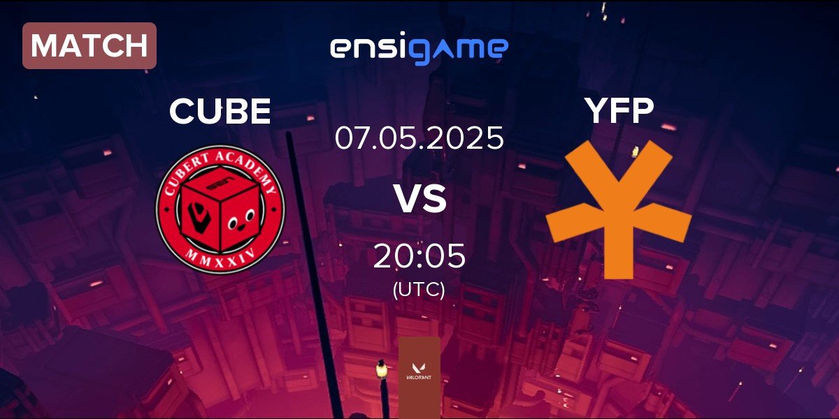 Match Cubert Academy CUBE vs YFP Gaming YFP | 07.05