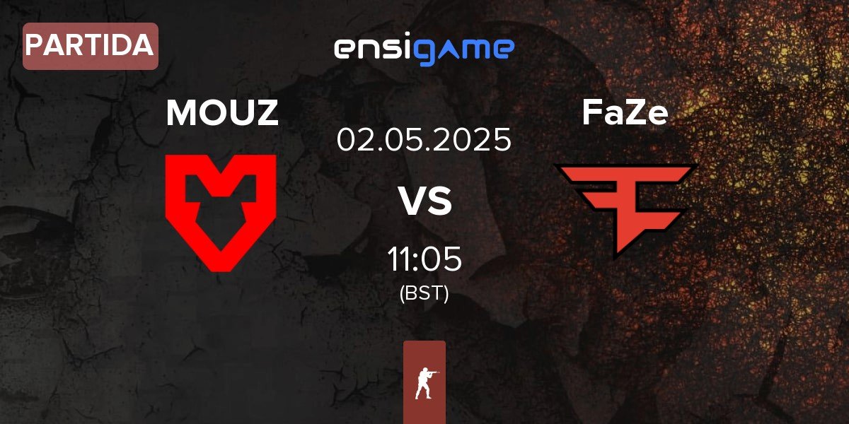 Partida MOUZ vs FaZe Clan FaZe | 02.05