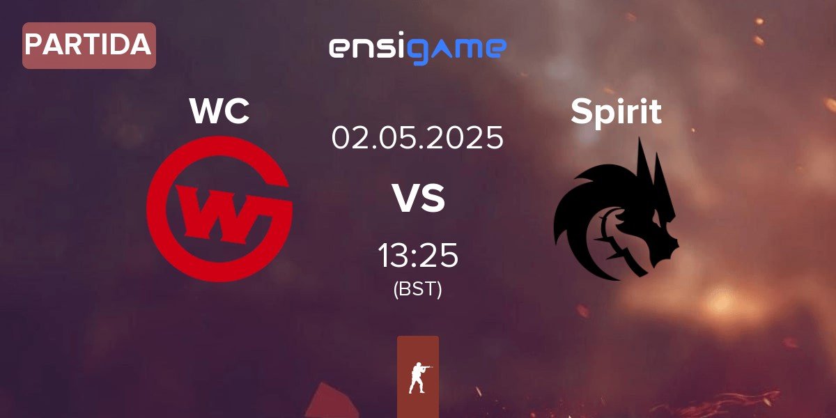 Partida Wildcard Gaming WC vs Team Spirit Spirit | 02.05