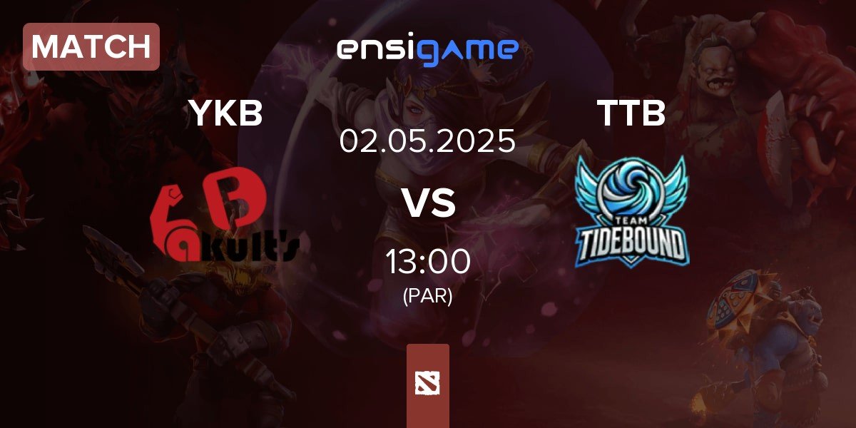 Match Yakult Brothers YKB vs Team TideBound TTB | 02.05