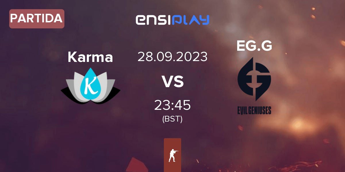 Partida Team Karma Karma vs Evil Geniuses Gold EG.G | 28.09