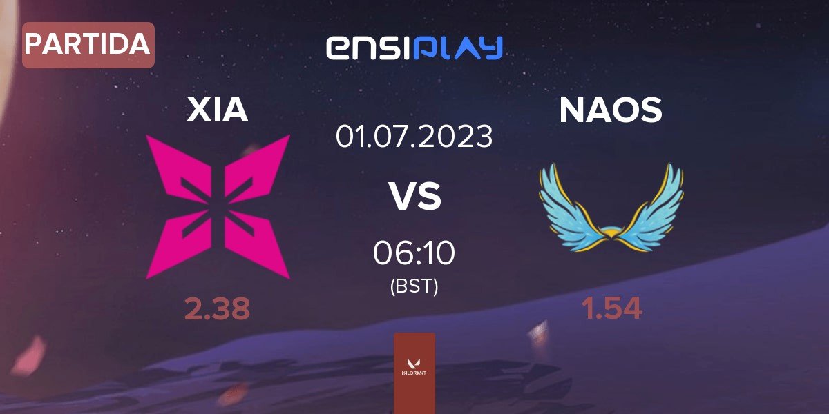 Partida XERXIA XIA vs NAOS Esports NAOS | 01.07