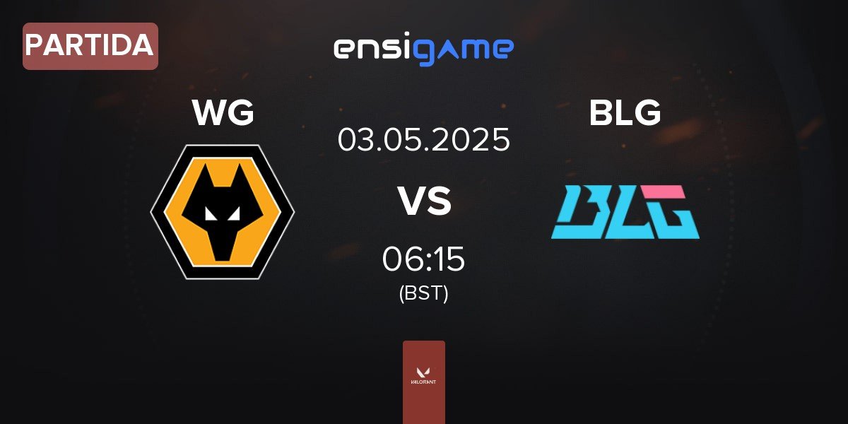 Partida Wolves Esports WG vs Bilibili Gaming BLG | 03.05