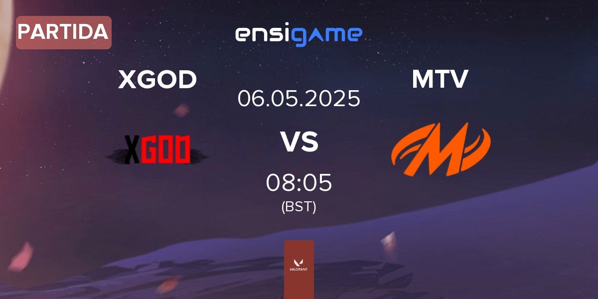 Partida XGOD vs Motiv Esports MTV | 06.05