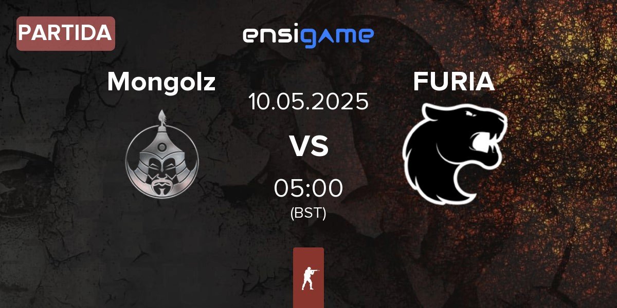 Partida The Mongolz Mongolz vs FURIA Esports FURIA | 10.05