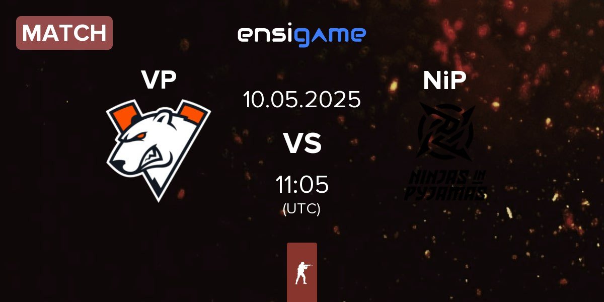 Match Virtus.Pro VP vs Ninjas in Pyjamas NiP | 10.05