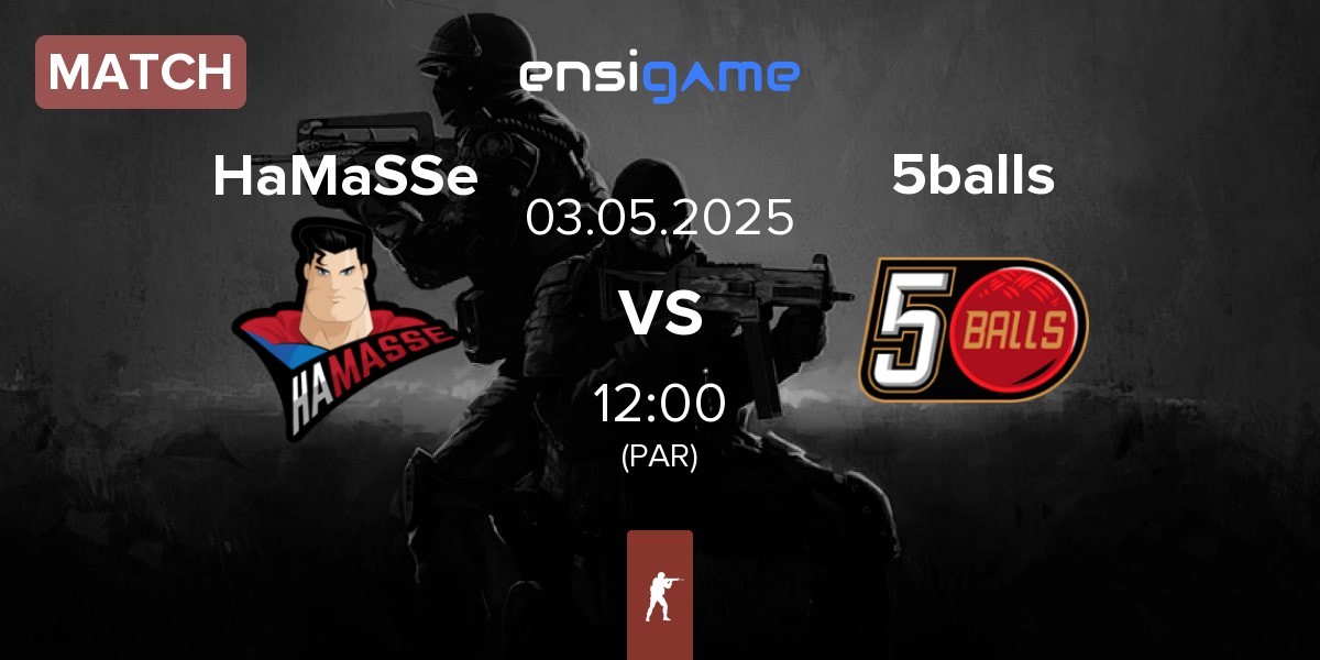 Match Ha MaSSe HaMaSSe vs 5balls | 03.05