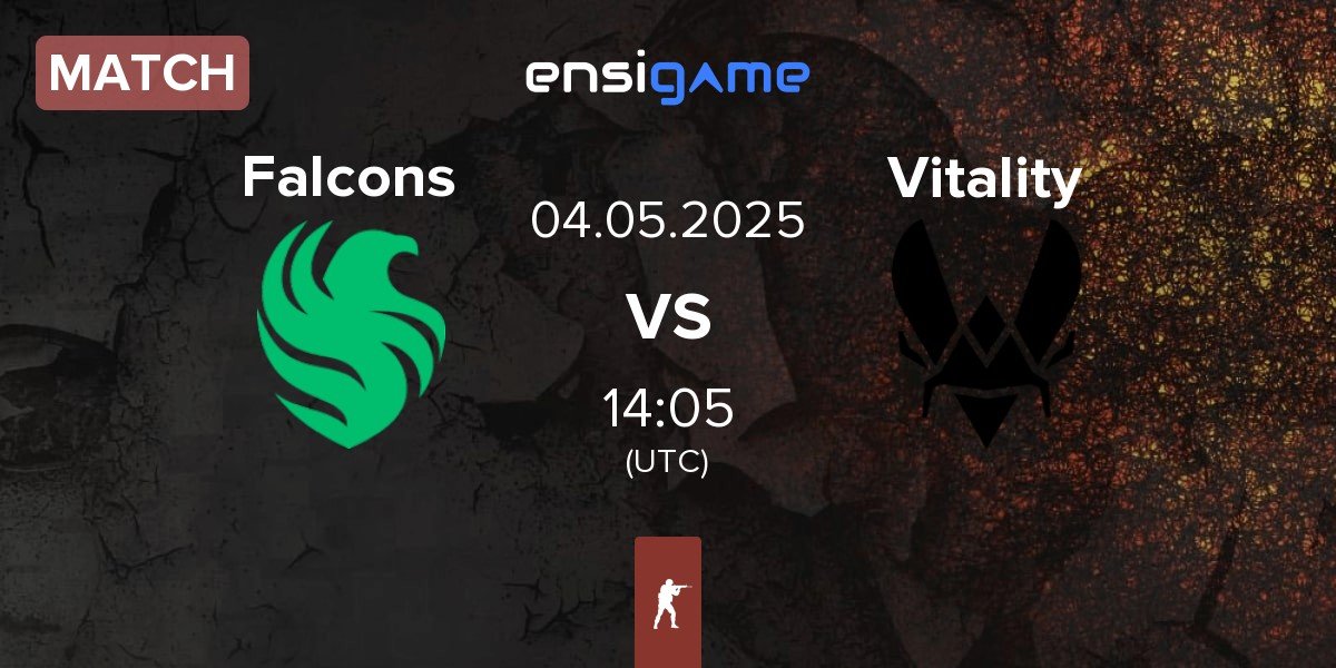 Match Team Falcons Falcons vs Team Vitality Vitality | 04.05
