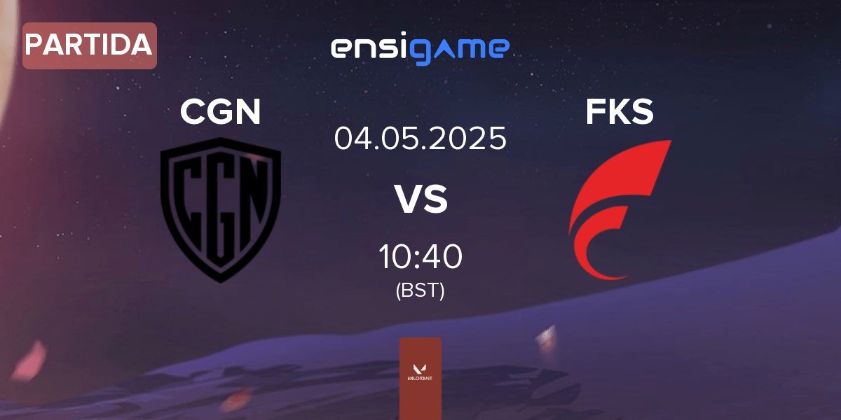 Partida CGN Esports CGN vs FOKUS FKS | 04.05