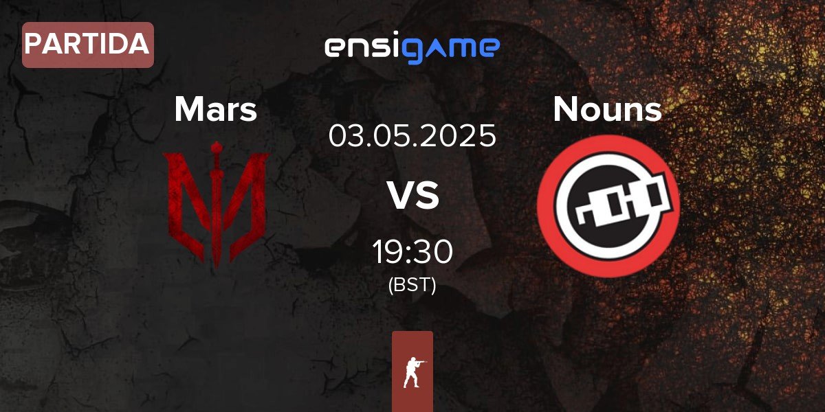 Partida Marsborne Mars vs Nouns Esports Nouns | 03.05