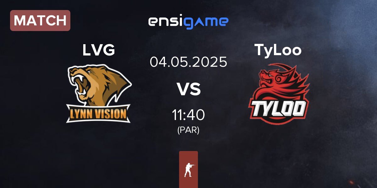 Match Lynn Vision Gaming LVG vs TyLoo | 04.05