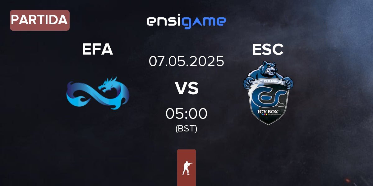 Partida Eternal Fire Academy EFA vs ESC Gaming ESC | 07.05