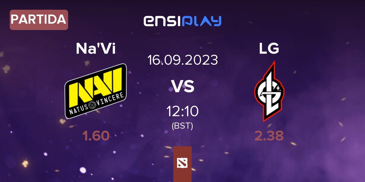 Partida Natus Vincere Na'Vi vs Luna Galaxy LG | 16.09