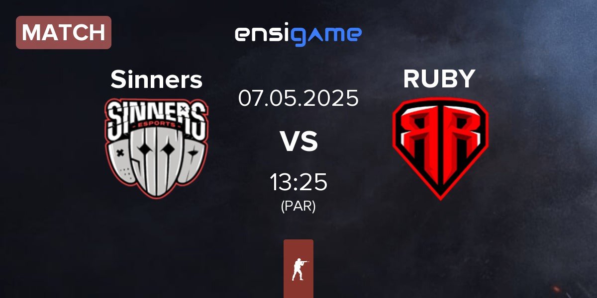 Match Sinners Esports Sinners vs RUBY | 07.05