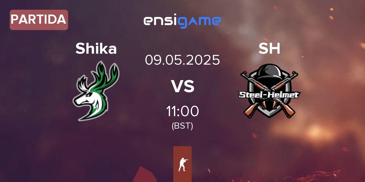 Partida Shika vs steel helmet SH | 09.05