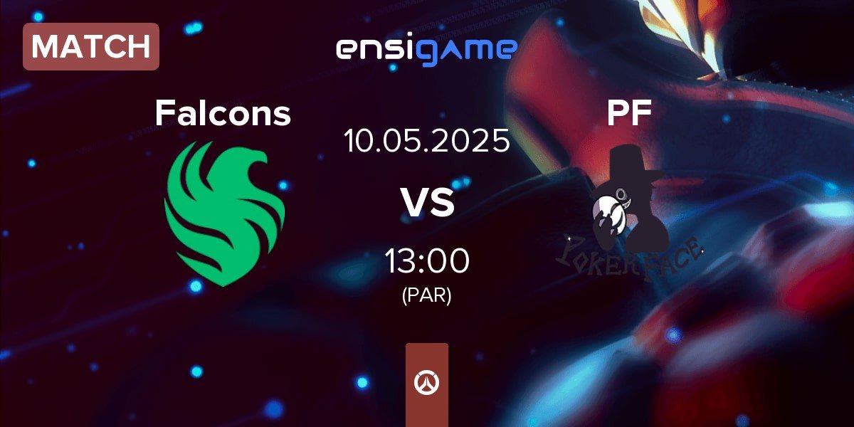 Match Team Falcons Falcons vs Poker Face PF | 10.05