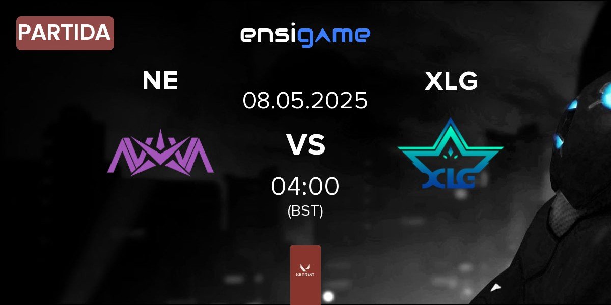 Partida Nova Esports NE vs XLG Esports XLG | 08.05